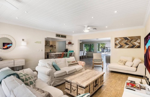 Keystone Point House | 5BR Beautiful Luxury waterfront home with heated pool!