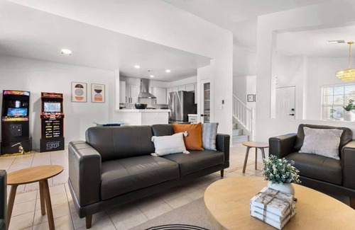 North Las Vegas House | 5BR Luxury Oasis w/Pool & Spa + Games and MORE!