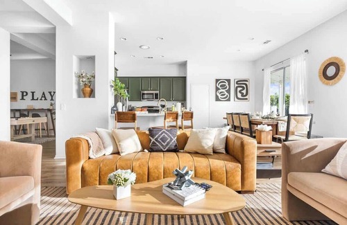 Desert Hot Springs House | 5BR Retreat w/Heated Pool, Hot Tub & Pool Table
