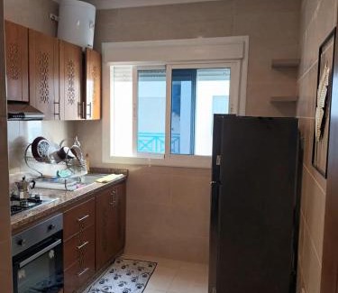 Ahriq Apartment | 627 apartment for rent New 2 bedroom , Martil near Corniche