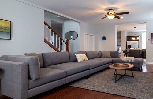 Soulard House | 6BR Soulard Family Home + Game Room/ABODEbucks