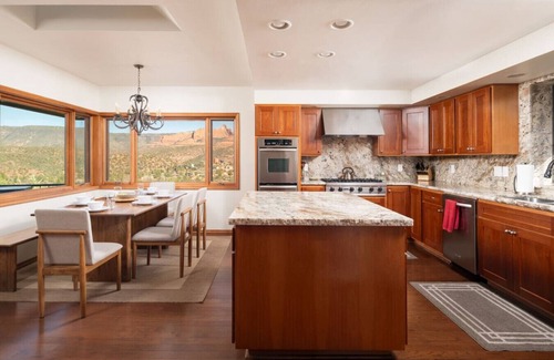 Sedona House | 7000 Sq. Ft. Uptown Estate | Views, Games, Theater