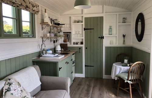 Broad Hinton Cottage | A Cottage and The Railway Carriage with use of a Natural Pool.