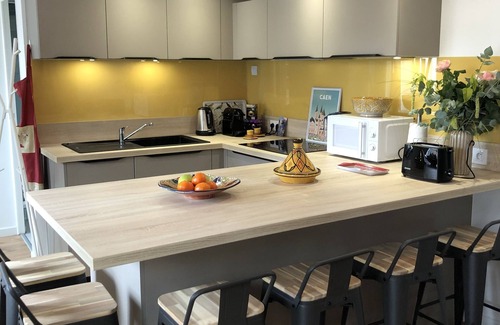 Hastings Apartment | Abbaye aux Hommes, a charming cocoon for 2, 3 or 4!