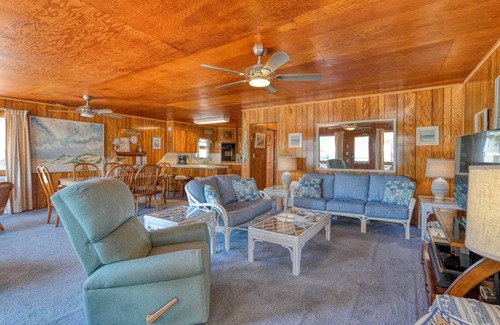 Garden City House | Abernethy Cottage - Three Bedroom, Two Bath Second Row Beach House