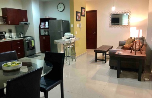 Las Gaviotas Condo | Alcantara apt, Ground floor, great for digital, 2 blocks walk to beach