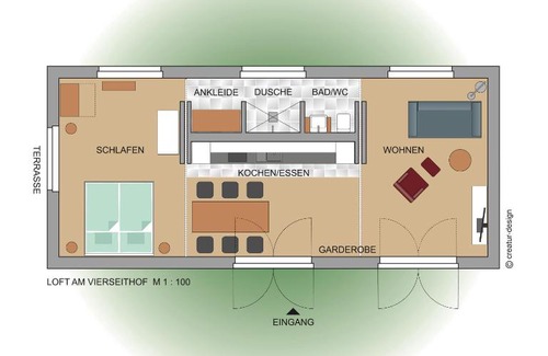 Doberschau-Gaussig Apartment | Alte Hofwerkstatt