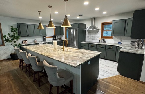 Grove House | Amazing View - Wolf Point Lake House & Cabin w Pvt Dock & Tram - 5th Night Free