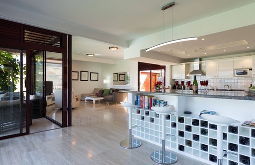 Mogan Villa | Anfi Tauro Villa Carmela, Pool, Hot Tub, Private Garden -Uninterrupted Sea Views