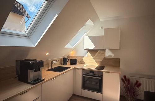 Feldberger Seenlandschaft Apartment | Apartment 'Familienwohnung' with Lake View, Shared Terrace and Wi-Fi