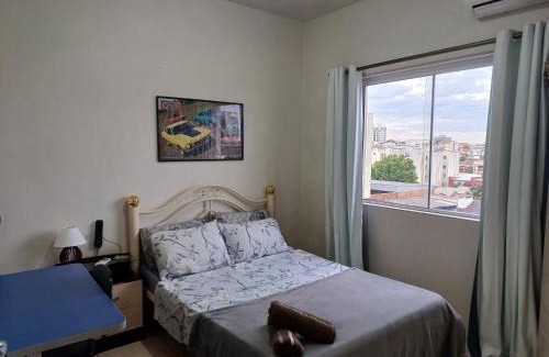Santo Angelo Apartment | Apart próximo a Unimed, Catedral e HSA de 2 quartos com 2 Ar-cond, mini-Academia e garagem no Centro-sul