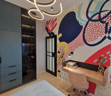 Srodmiescie Apartment | Apartament Deco Blue Spokojna 10