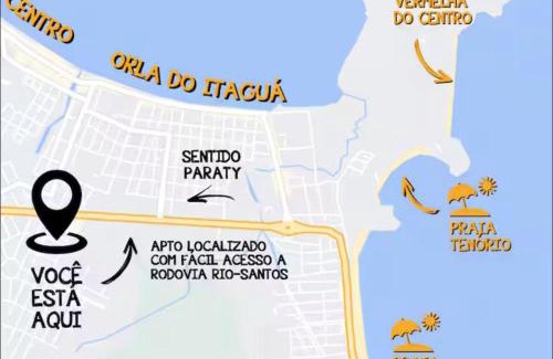 Estufa II Apartment | Apartamento à 5 min da Praia Grande