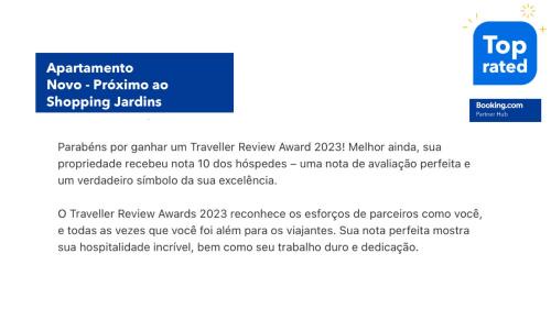 Grageru Apartment | Apartamento Novo - Próximo ao Shopping Jardins