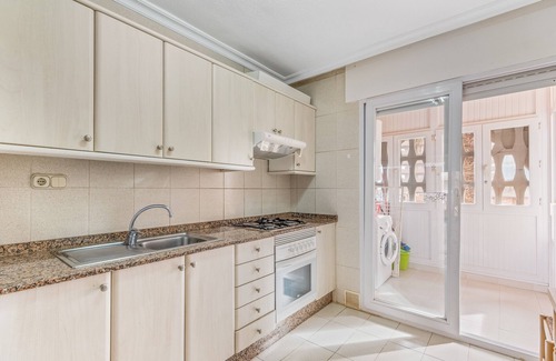 San Javier Apartment | Apartment 'Castillo De Mar F3 Torre Sur 2a' with Sea View, Shared Pool and Wi-Fi