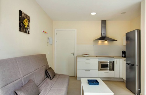 Playa de Mogan Apartment | Apartment Albamar 1C with Mountain View, Wi-Fi, A/C, Balcony & Terrace