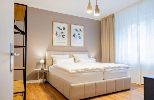 Sud Apartment | Apartment am Schmölderpark I Messe I Klinik I Stadion I 2 Schlafzimmer I Smart TV I Küche I Balkon