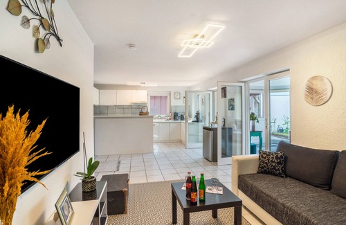 Rheinmunster Apartment | Apartment 'Bei s' Herrs' with Private Terrace, Private Garden and Wi-Fi