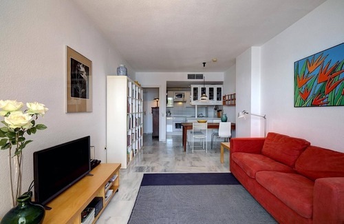 New Golden Mile Apartment | Apartment "Boulevard 105" with Sea View, Pool, Wi-Fi, A/C, Balcony & Garden