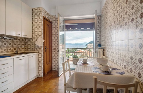 Chiavari Apartment | Apartment 'Breathtaking View' with Sea View, Private Terrace and Wi-Fi