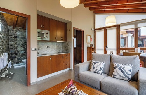 Ordes Apartment | Apartment 'Camino' with Shared Terrace, Private Garden and Wi-Fi