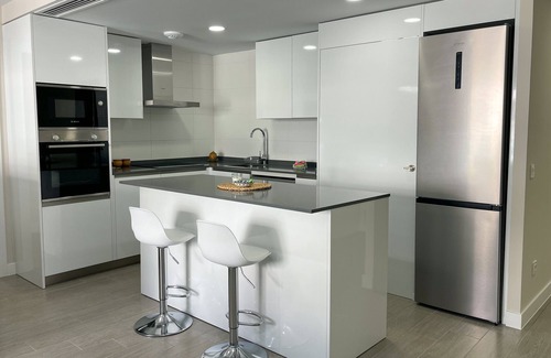 El Morche Apartment | Apartment "Dunas de Marivillas" with Sea View, Shared Pool & Wi-Fi