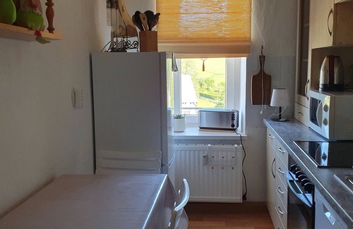 Bornichen Apartment | Apartment 'Ferienwohnung Am Huthainberg' with Private Terrace and Wi-Fi