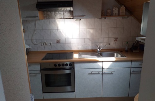 Buchlberg Apartment | Apartment 'Ferienwohnung 'am Bienwald' with Balcony and Wi-Fi