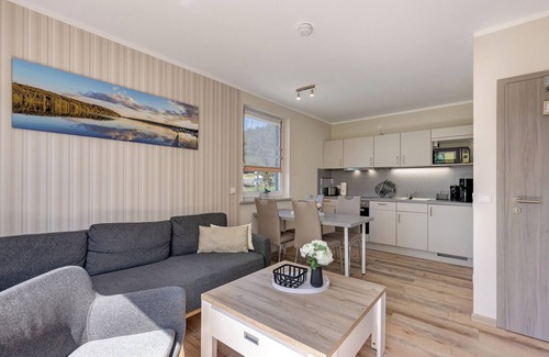 Joachimsthal Apartment | Apartment 'Ferienwohnung 4' with Shared Garden and Wi-Fi