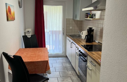 Schiltach Apartment | Apartment 'Ferienwohnung Mühlstein' with Mountain View, Private Terrace and Wi-Fi