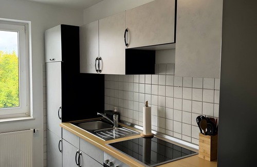 Warburg Apartment | Apartment 'Gemütliche In Warburg' with Balcony and Wi-Fi