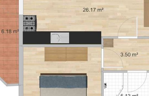 Christanz Apartment | Apartment "green" - Apartment Zutt
