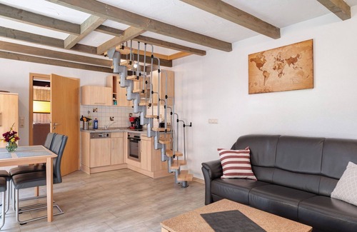 Otterndorf House | Apartment 'Haus Schöneck' with Private Terrace, Private Garden and Wi-Fi