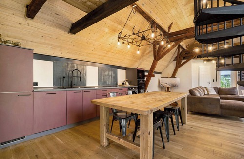 Großthiemig Apartment | Apartment 'Heuboden' with private sauna session