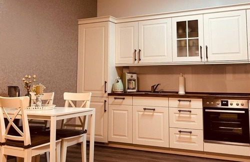 Eggesin Apartment | Apartment 'Lütten Ankerplatz' with Private Terrace and Wi-Fi