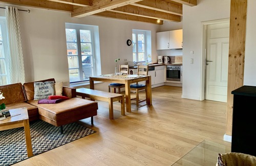 Gross Schwansee House | Apartment Muschel, 10 minutes to the natural beach