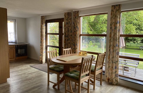 Zarrendorf House | Apartment near Stralsund with its own lake, park and animals