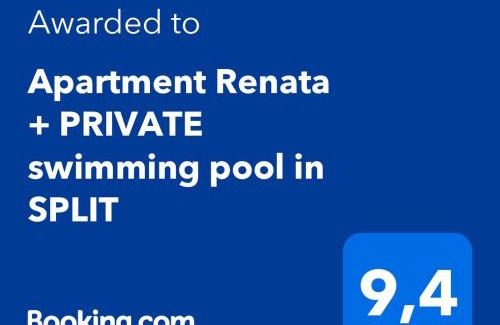 Dracevac Apartment | Apartment Renata + PRIVATE swimming pool in SPLIT