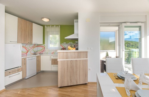 Punat Apartment | Apartment Salvagno - Two Bedroom Apartment with Balcony and Sea View