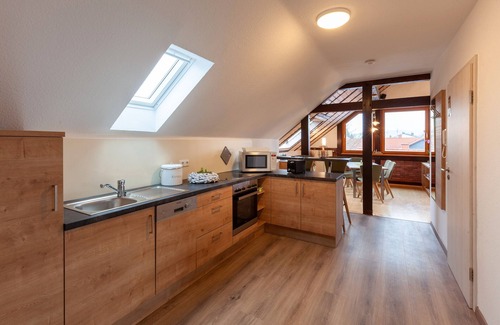 Waechtersbach Apartment | Apartment 'Spessart' with Shared Terrace, Shared Garden and Wi-Fi