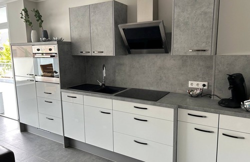 Ahaus Apartment | Apartment 'Stadtquartier' with Private Terrace, Balcony and Wi-Fi