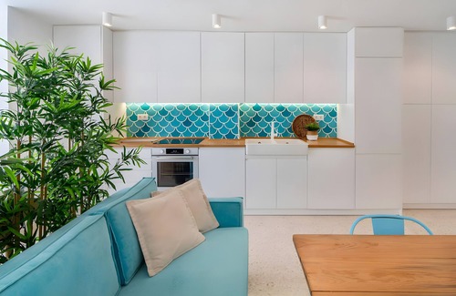 Sector B - Boliche Apartment | Apartment 'Turquesa Y Sal' with Sea View, Balcony and Wi-Fi