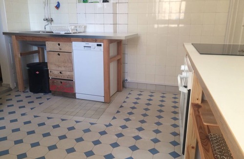 Furstenwerder Apartment | Apartment with garden and lake view from the veranda. Family friendly!