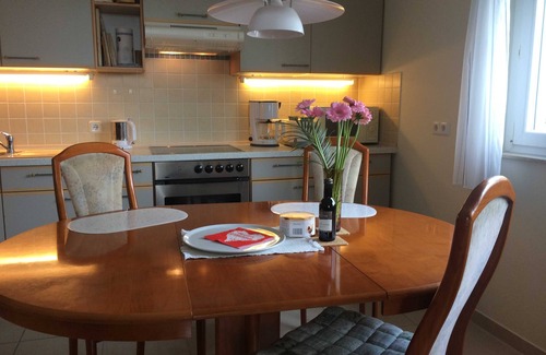 Herbolzheim Apartment | Apartment with distant view + sauna - 70 m² to feel good with sauna & distant view