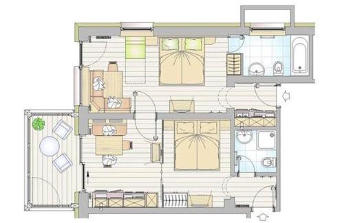 Colfosco Apartment | Apartments Chalet Ciufdlton