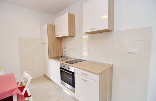 Polace Apartment | Apartments Nodilo - One Bedroom Apartment with Balcony and Sea View (Apt 1)