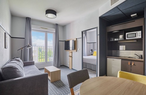 Transvaal Apartment | Appart'hôtel Odalys City - Bioparc Lyon Est