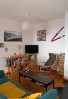 Leysin Apartment | Appartement CHENILLE charmant 2 pièces plein pied avec jardin et vue magnifique