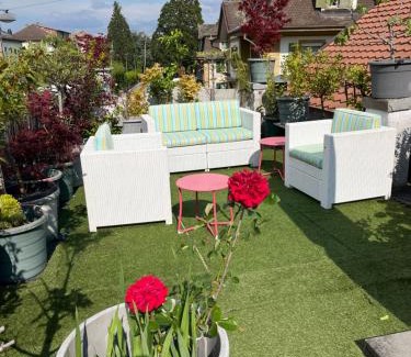La Neuveville Apartment | Appartement SEPHORA accès terrasse commune