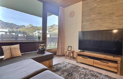 Le Lavachet Apartment | Appartement Tignes 2100 - 4-6 personnes - 1 chambre - 4 lits - Wifi haut débit - Parking couvert inclus
